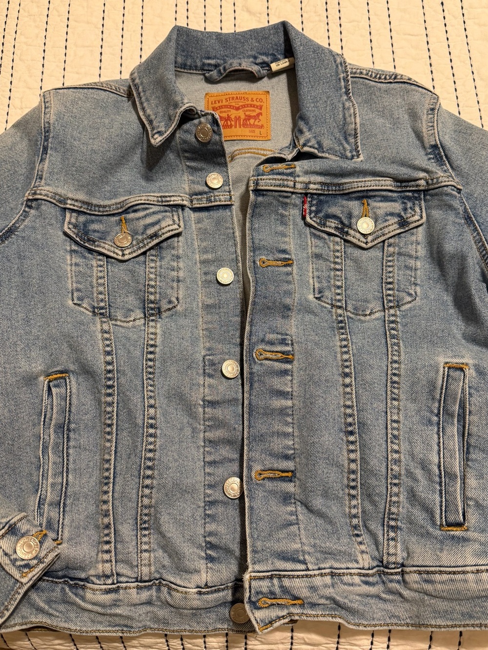 Levi's Light Blue Denim Jacket